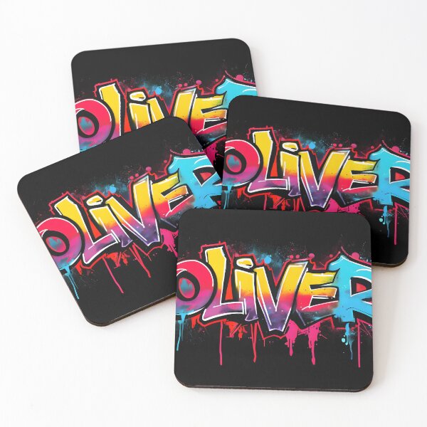 Item preview, Graffiti Name Oliver designed and sold by fantasyMASTER.