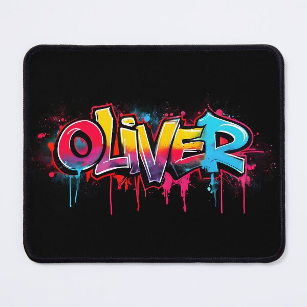 Item preview, Graffiti Name Oliver designed and sold by fantasyMASTER.