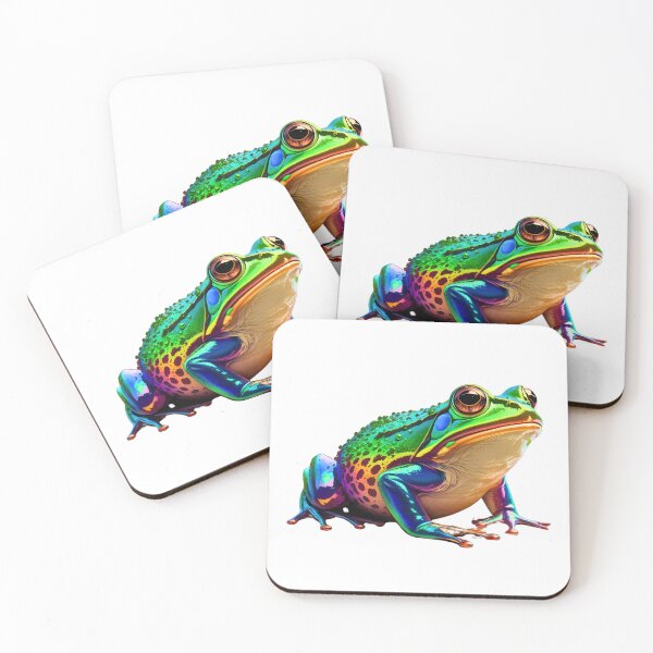 Item preview, Multicoloured Chrome Frog designed and sold by RvinJo8.