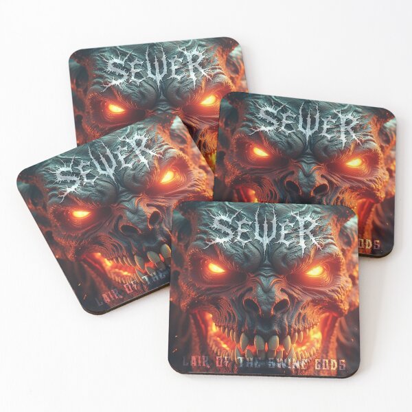Item preview, SEWER - Lair of the Swine Gods (Evil Horror) designed and sold by The Satan Records.