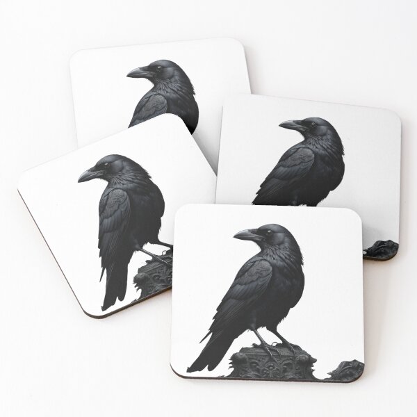 Item preview, black crow designed and sold by GattiPazzi.