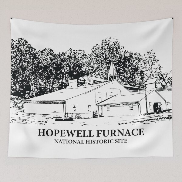 Item preview, Hopewell Furnace National Historic Site designed and sold by Lakeric.