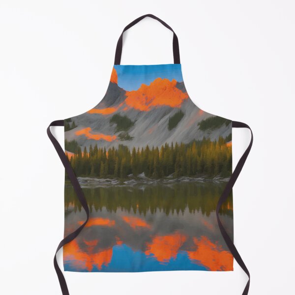 Item preview, Reflection of the Mountains at Dawn designed and sold by DesignMapachiss.