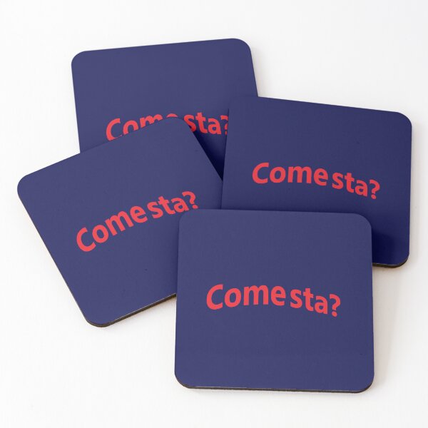 Item preview, Come sta? - How are you in Italian    designed and sold by lobodelnoir.