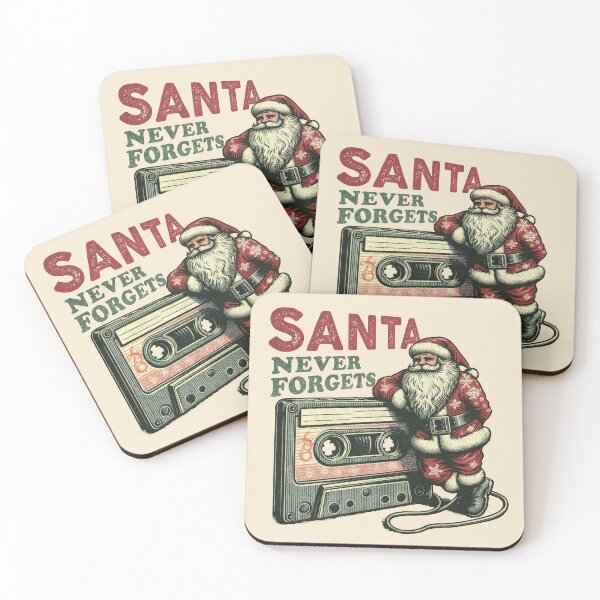 Item preview, Never Forget, Santa Nostalgia designed and sold by Quirkmoji.