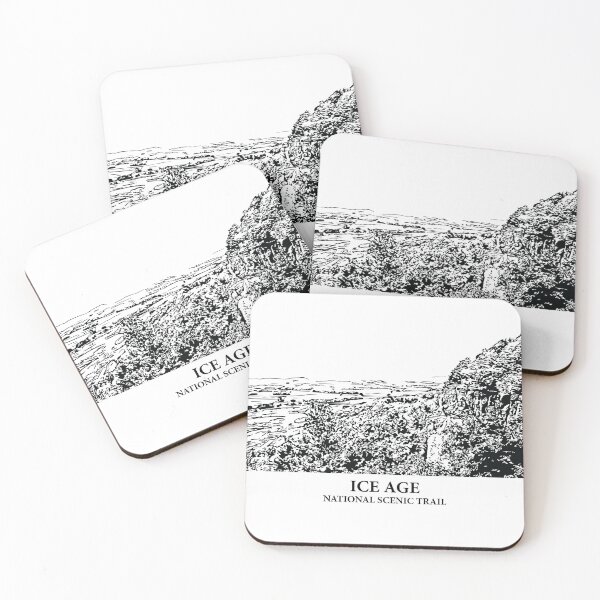 Item preview, Ice Age National Scenic Trail designed and sold by Lakeric Cityscapes.