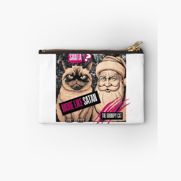 Item preview, Santa? More Like Satan. - Grumpy Cat | Sarcastic holiday outfit idea designed and sold by MaFleiva.