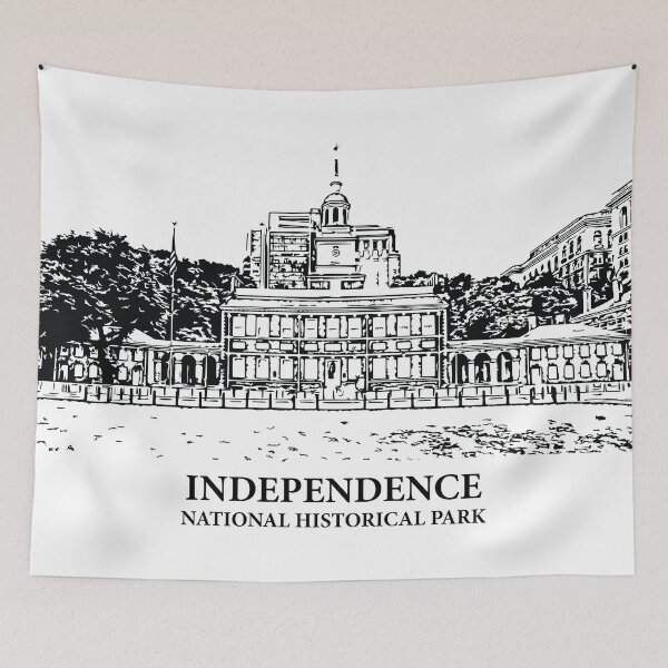 Item preview, Independence National Historical Park designed and sold by Lakeric Cityscapes.