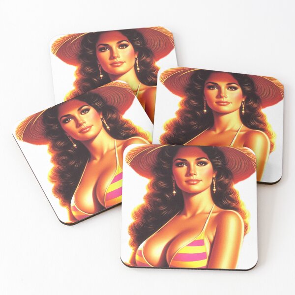 Item preview, Hot Summer Woman designed and sold by PulpVintage.