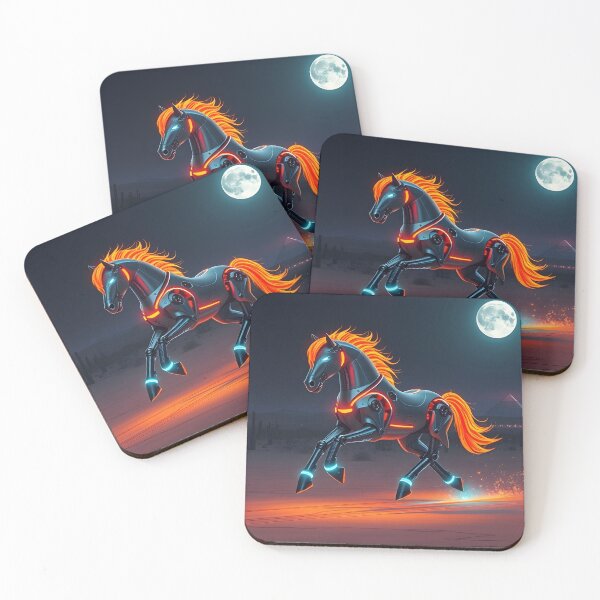 Item preview, Neon Horoscope Horse designed and sold by ThranDesigns.
