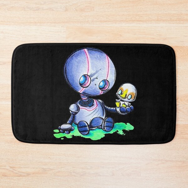 Item preview, the mother robot and baby duck designed and sold by diannamante.
