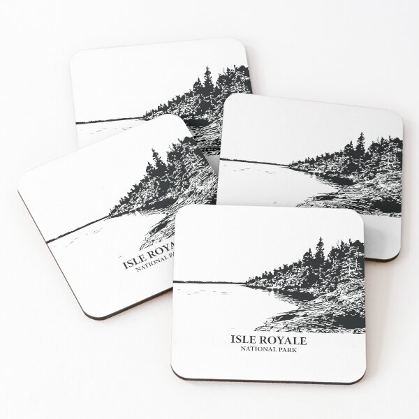 Item preview, Isle Royale National Park designed and sold by Lakeric Cityscapes.