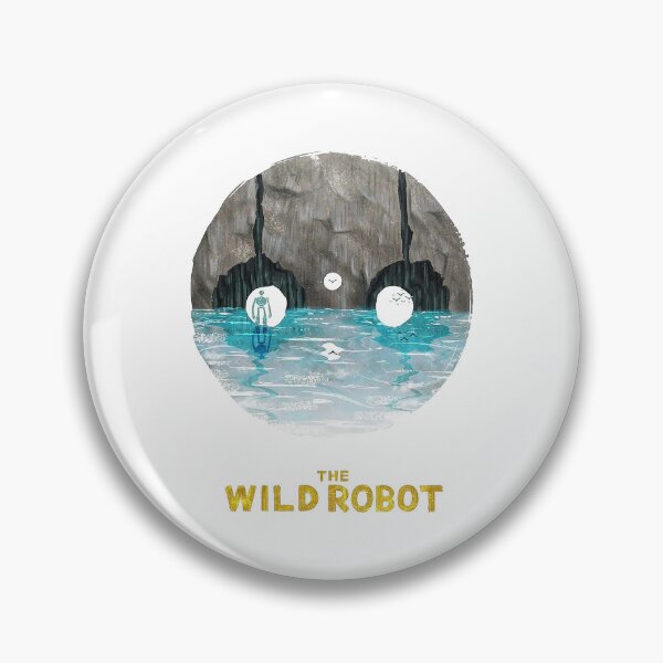 Item preview, the wild robot face water designed and sold by diannamante.