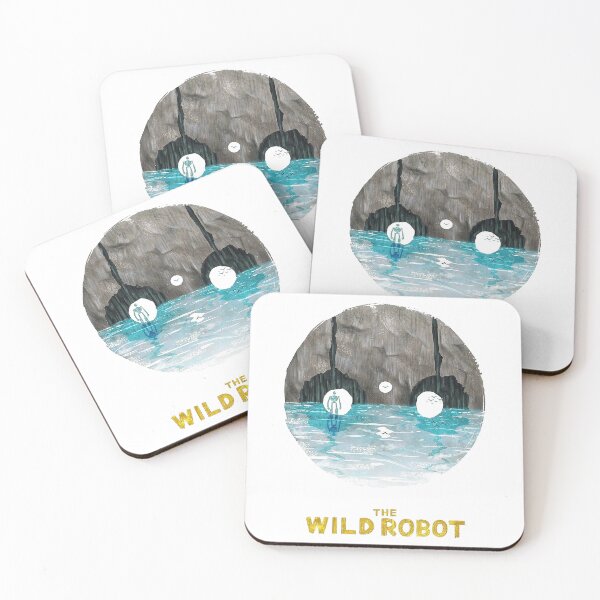 Item preview, the wild robot face water designed and sold by diannamante.