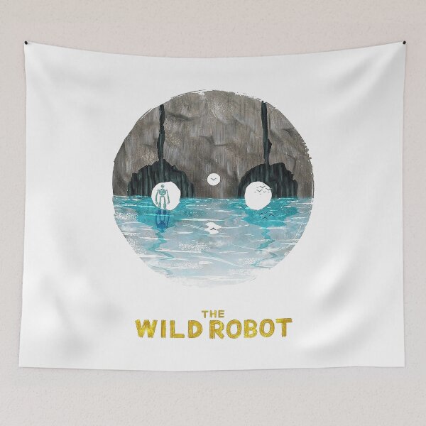 Item preview, the wild robot face water designed and sold by diannamante.