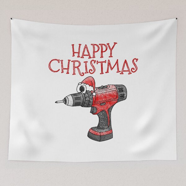 Item preview, Christmas Drill, DIY Builder Carpenter Funny designed and sold by doodlerob.