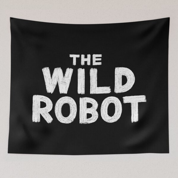 Item preview, The Wild Robot logo white designed and sold by diannamante.