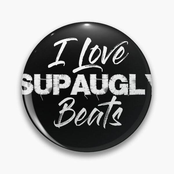 Item preview, I Love SupaUgly Beats - black designed and sold by thaleftovas.