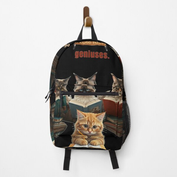 Item preview, We're not just a cute face; We're also geniuses_Black designed and sold by oceanisea.