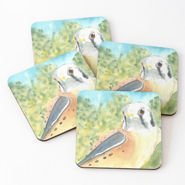 Item preview, American Kestrel, watercolor painting designed and sold by SharonRoseR.