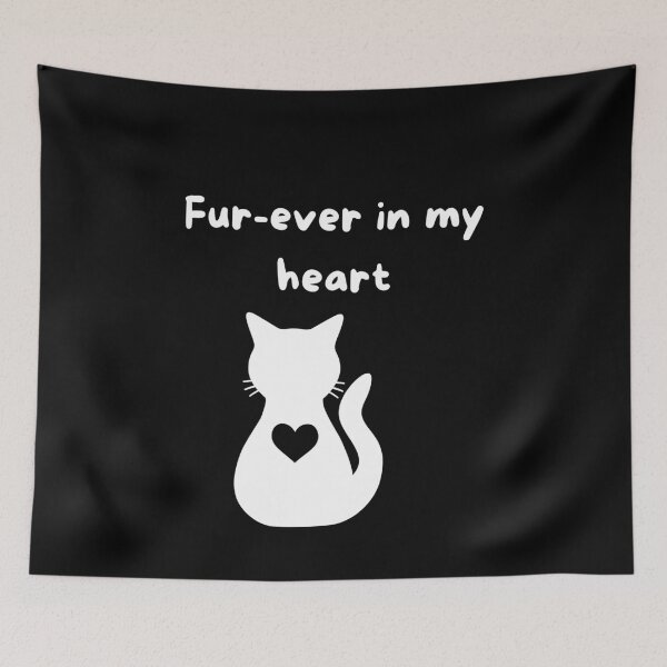 Item preview, Fur-Ever in My Heart - white designed and sold by VasInd.