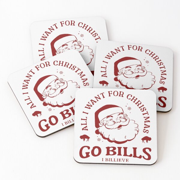 Item preview, All I want for Christmas Go Bills I Billieve designed and sold by DesignCollectiv.