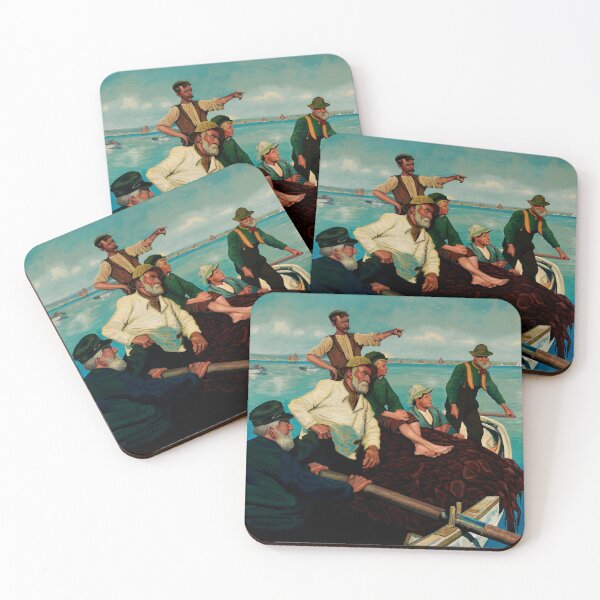 Item preview, Stanhope Forbes Fishermen Painting designed and sold by PaulMeijering.