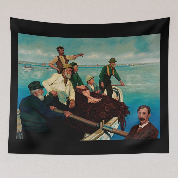 Item preview, Stanhope Forbes Fishermen Painting designed and sold by PaulMeijering.