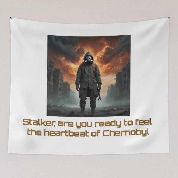 Item preview, Stalker, are you ready to feel the heartbeat of Chernobyl designed and sold by AnnaTymosh.