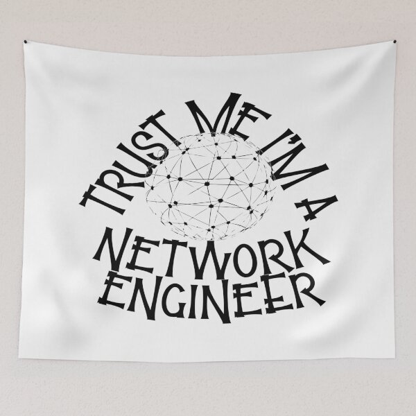 Item preview, Trust Me I’m a Network Engineer – IT & Networking Design – Tech Professional Gift designed and sold by sednalafandy79.