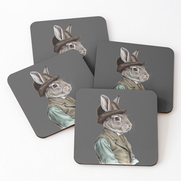 Item preview, a rabbit in Beatrix Potter's style designed and sold by 123ks.