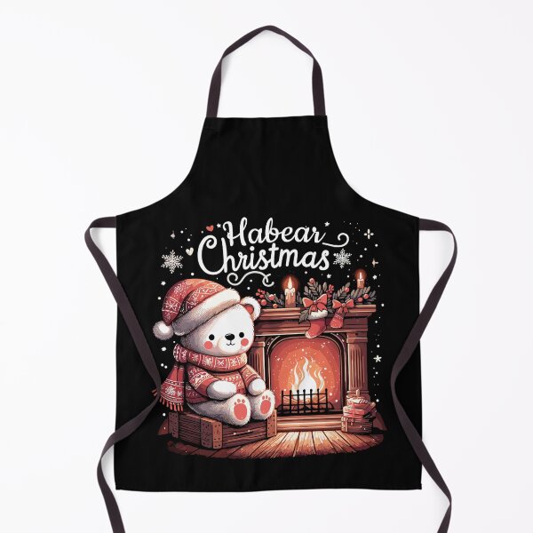 Item preview, Polar Bear Bear Christmas Fireplace Gift designed and sold by Pineapple-Tree.