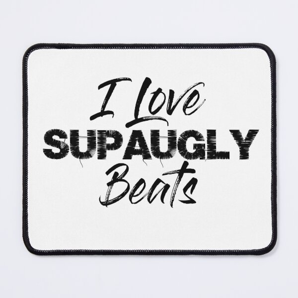 Item preview, I Love SupaUgly Beats - White designed and sold by thaleftovas.