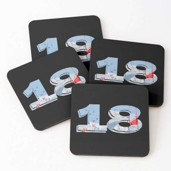 Item preview, Great 18th Birthday Vintage  Style Gifts for Ski Racer – Vintage Style Birthday Gifts for Skiers & Alpine Fans  designed and sold by MatthewViews.
