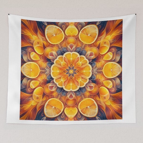 Item preview, Citrus Kaleidoscope - With RexVibes Vibe designed and sold by RexVibes.
