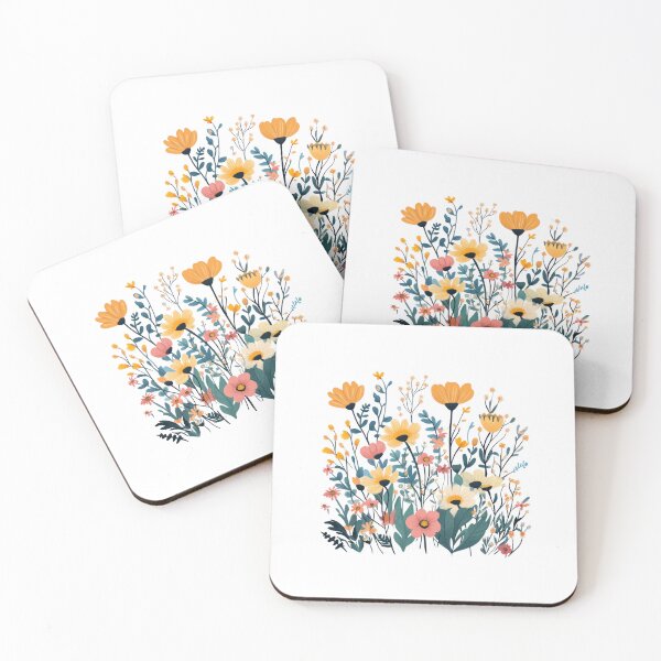 Item preview, Whimsical Meadow with Colorful Flowers designed and sold by Enea Kelo.