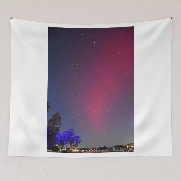 Item preview, Aurora Borealis Over Miss Murray Vertical designed and sold by LisaWootenPhoto.
