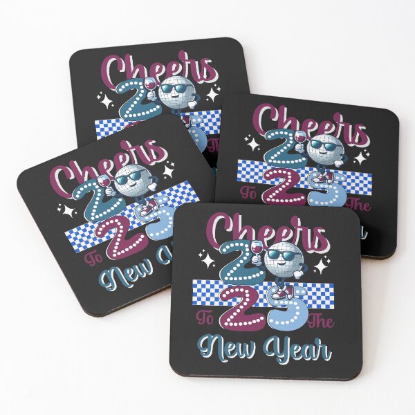 Item preview, Retro Cheers To The New Year 2025 designed and sold by AlienOccupation.