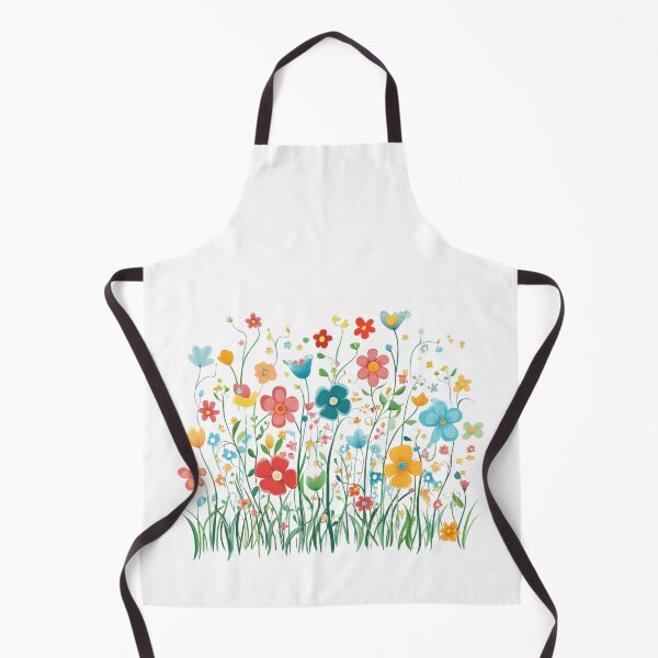 Item preview, Whimsical Meadow with Colorful Flowers designed and sold by Enea Kelo.