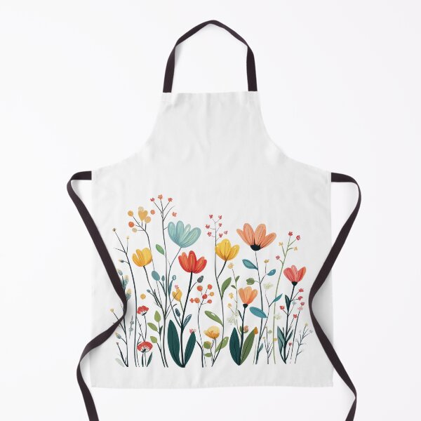 Item preview, Whimsical Meadow with Colorful Flowers designed and sold by Enea Kelo.