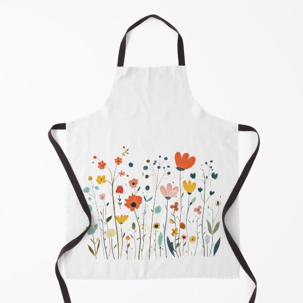 Item preview, Whimsical Meadow with Colorful Flowers designed and sold by Enea Kelo.
