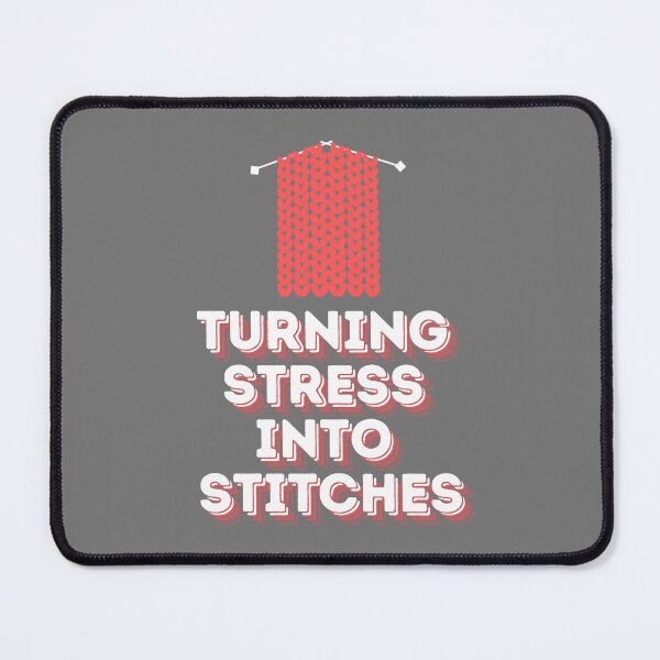 Item preview, Turning Stress Into Stitches - Knitting Therapy Design designed and sold by GOTEK.