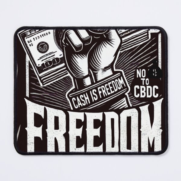 Item preview, Cash is Freedom Express Your Freedom designed and sold by AImarioart.