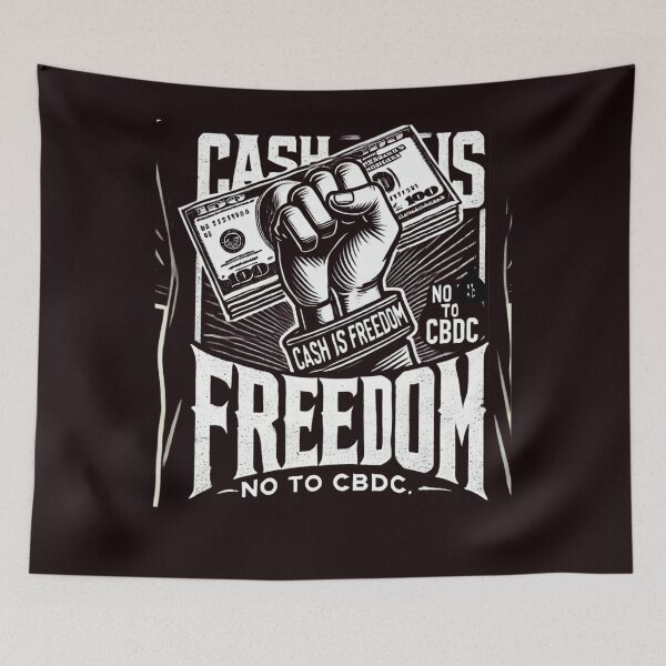 Item preview, Cash is Freedom Express Your Freedom designed and sold by AImarioart.