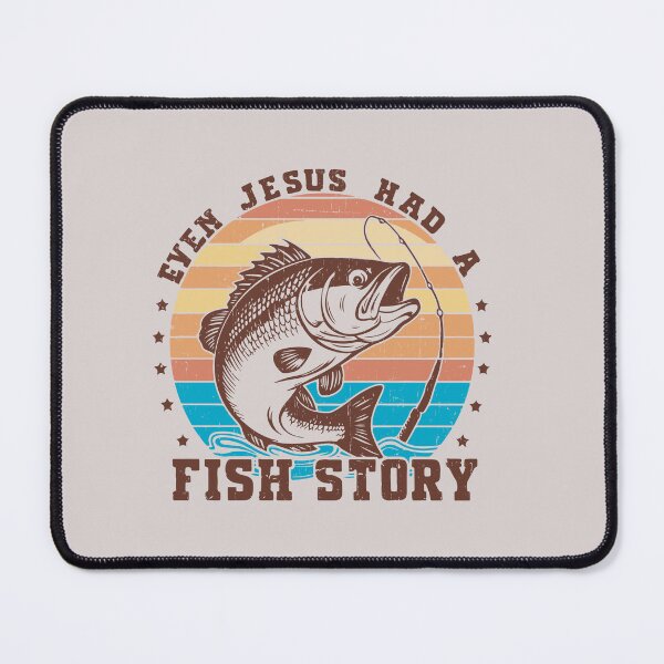 Item preview, Retro Even Jesus Had A Fish Story designed and sold by AlienOccupation.