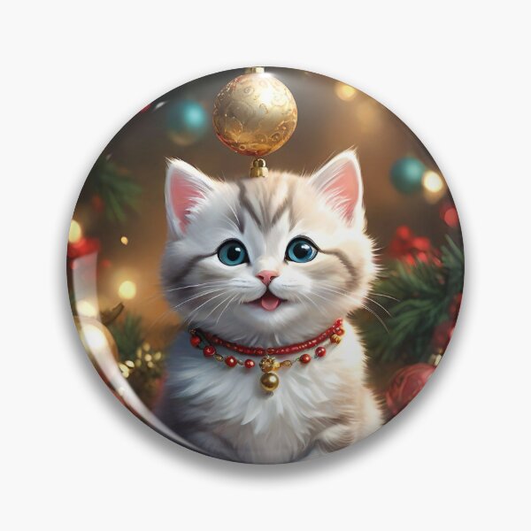 Item preview, Sweet Holiday Kitty designed and sold by Jasna Dragun.