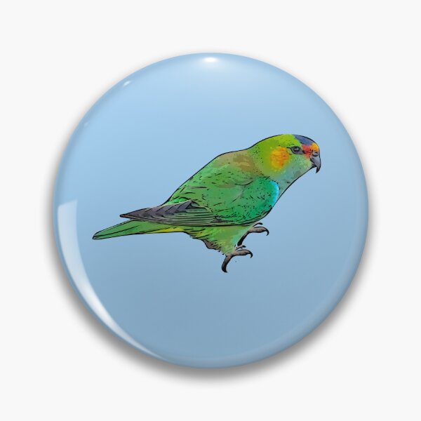 Item preview, Purple-crowned Lorikeet Black Alternate Design  designed and sold by designsasstultd.