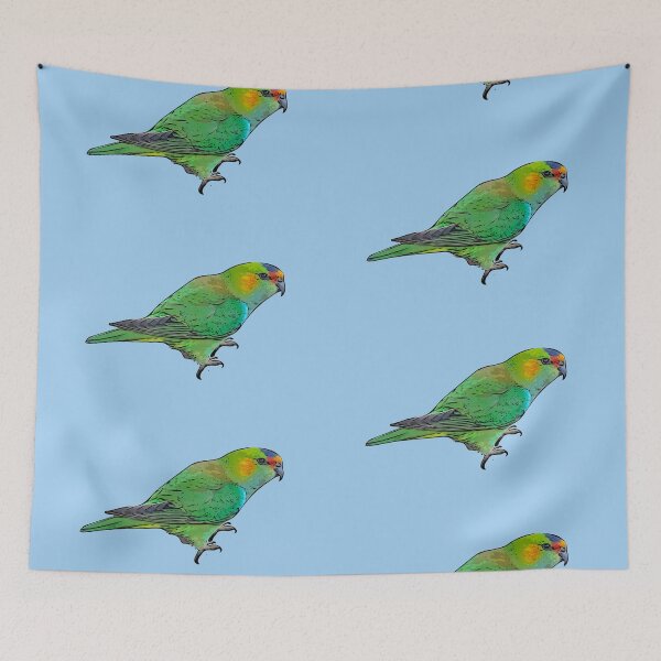 Item preview, Purple-crowned Lorikeet Black Alternate Design  designed and sold by designsasstultd.