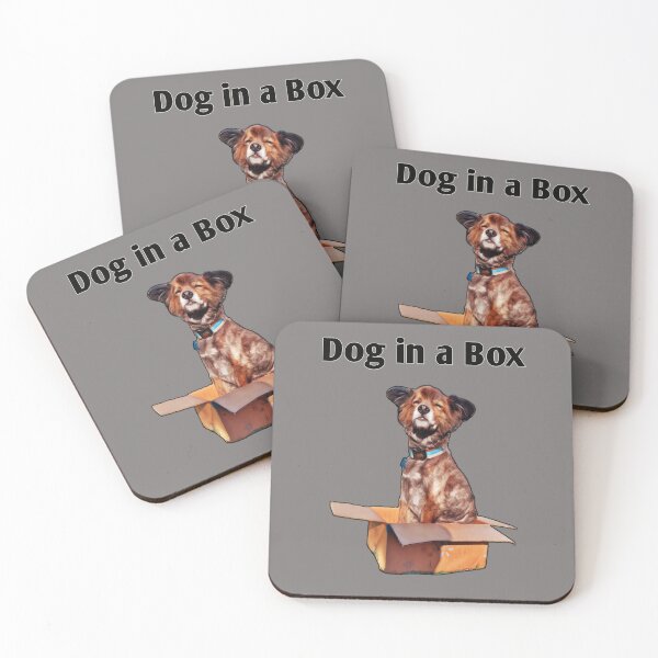Item preview, Dog in a Box designed and sold by J+J Photography.