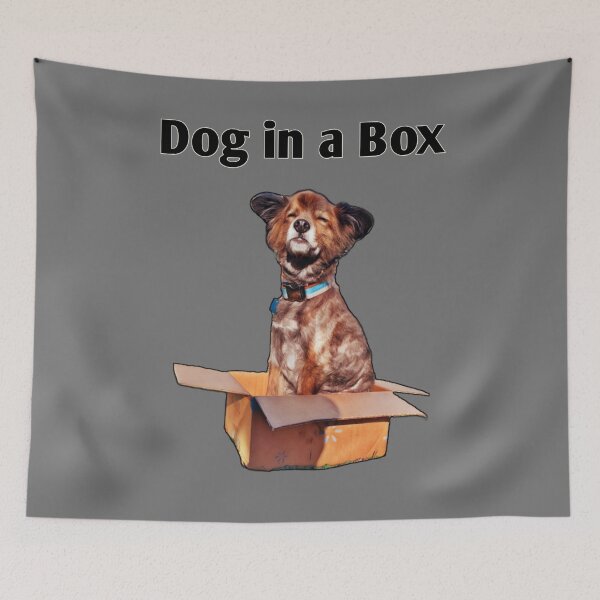 Item preview, Dog in a Box designed and sold by YHWH Photography.